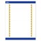 Avery Printable Rectangle Invitation Cards, Gold Edge Dots, 5" x 7", Matte White Rectangle Invitation Cards, Laser/Inkjet, 20ct, Great for Invitation Cards